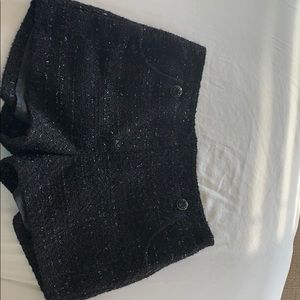 Jennifer Lopez Black/silver shorts